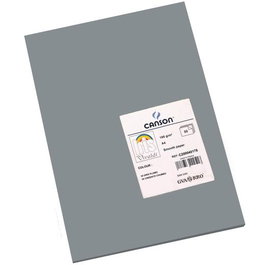 Guarro Cartulina Color Gris Plomo 185 g, Formato Din A4, Paquete de 50 Hojas, Superficie Satinada, Certificado FSC, para Dibujo y Manualidades