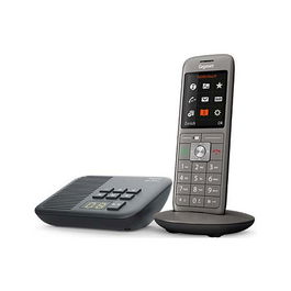 Gigaset CL660A Teléfono Inalámbrico DECT con Contestador Automático, Antracita