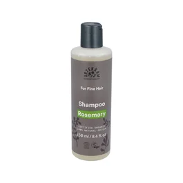 Urtekram Champú de Romero para Cabello Fino 250 ml - Cabello Fuerte y Crecimiento - Certificado COSMOS ORGANIC Eco Vegan