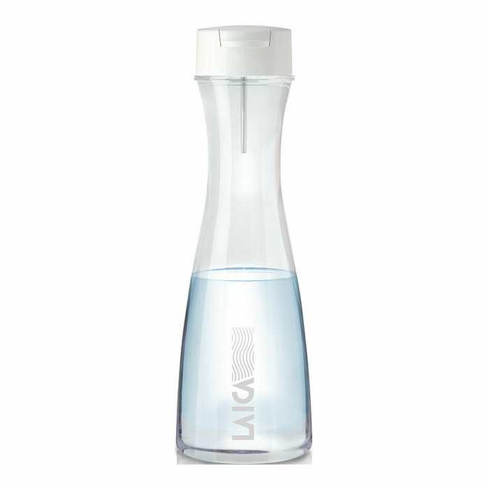 Laica GlaSSmart Botella Filtrante de Vidrio de 1 l Blanca