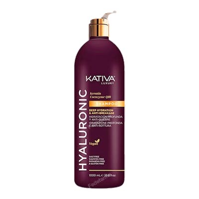 Kativa Hyaluronic Keratin Coenzyme Q10 Champú 1000 ml Kativa Hyaluronic Keratin Coenzyme Q10 Champú 1000 ml