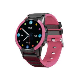 Savefamily Smartwatch Slim con Pantalla IPS de 1.28 Pulgadas y GPS, Rosa