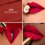 Guerlain KissKiss Blur Matte Lipstick Barra de Labios #599 Red Aster 1 u