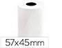 Q-connect Rollo de Papel Térmico para Sumadora 57x45 mm 58 gr Sin Bisfenol A