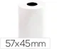 Q-connect Rollo de Papel Térmico para Sumadora 57x45 mm 58 gr Sin Bisfenol A