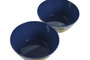 DKD Home Decor Bol Mediterraneo Azul Amarillo Melamina 13 x 5.3 x 13 cm (12 Unidades)