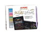Alpino Set Metallic Lettering Color Experience con 12 Rotuladores Doble Punta y Bloc