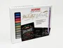 Alpino Set Metallic Lettering Color Experience con 12 Rotuladores Doble Punta y Bloc
