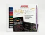 Alpino Set Metallic Lettering Color Experience con 12 Rotuladores Doble Punta y Bloc