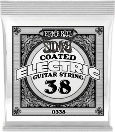 Ernie Ball Cuerda Eléctrica Slinky RPS Coated Titanium Entorchada 038 (Set de 6) (Set de 6)