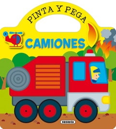 SUSAETA EDICIONES, Camiones (pinta y pega)