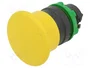 SCHNEIDER ELECTRIC Interruptor de presión Harmony XB5 Amarillo 22mm