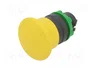 SCHNEIDER ELECTRIC Interruptor de presión Harmony XB5 Amarillo 22mm