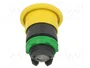 SCHNEIDER ELECTRIC Interruptor de presión Harmony XB5 Amarillo 22mm