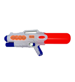 Marbueno Pistola de Agua Plástico Presión Color Blanco 50x22 cm Jardín, Piscina y Playa MARBUENO SUMMER 10376B