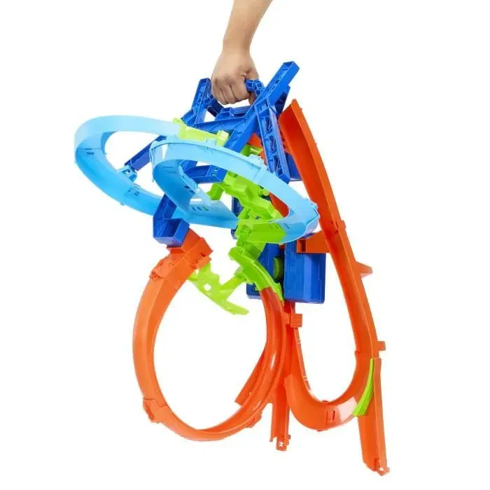 Hot Wheels Pista Multi Crash Set de Refuerzo Motorizado y Coche - JFD12 / MATJFD12