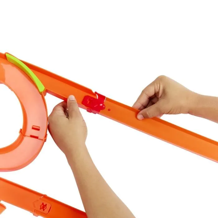 Hot Wheels Pista Multi Crash Set de Refuerzo Motorizado y Coche - JFD12 / MATJFD12