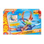 Hot Wheels Pista Big Air Crash con Propulsor Motorizado