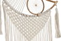 DKD Home Decor Atrapasueños Luna Macramé en Algodón y Ratán