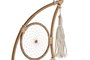 DKD Home Decor Atrapasueños Luna Macramé en Algodón y Ratán