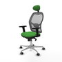 PIQUERAS Y CRESPO Silla de oficina Jorquera Verde y Gris