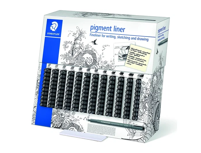 STAEDTLER Expositor de 120 Rotuladores Calibrados Micrométricos Surtidos STAEDTLER Expositor de 120 Rotuladores Calibrados Micrométricos Surtidos