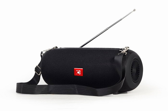 Gembird SPK-BT-17 Altavoz Portátil Bluetooth Stereo 5W Negro con Radio FM, Micrófono, Entrada USB/AUX/MicroSD, Batería 1200 mAh