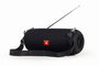 Gembird SPK-BT-17 Altavoz Portátil Bluetooth Stereo 5W Negro con Radio FM, Micrófono, Entrada USB/AUX/MicroSD, Batería 1200 mAh