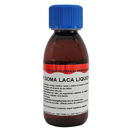 Bakar Goma Laca Líquida Barniz para Madera 125 ml Acabado Suave Elástico Duro