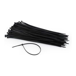 Gembird Bridas de Nylon 250 x 3,6 mm, Negras, 100 unidades