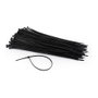 Gembird Bridas de Nylon 250 x 3,6 mm, Negras, 100 unidades