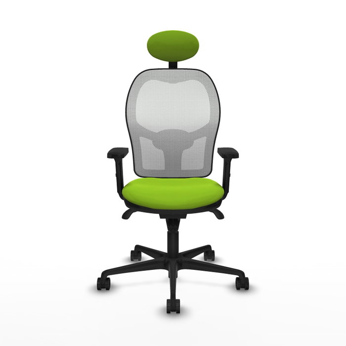 PIQUERAS Y CRESPO Silla de oficina Jorquera con mecanismo Sincro, Pistacho y Blanco PIQUERAS Y CRESPO Silla de oficina Jorquera con mecanismo Sincro, Pistacho y Blanco