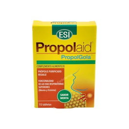 TREPATDIET-ESI Propolgola Menta 15Comp. Pastillas para la Garganta con Propóleo y Regaliz