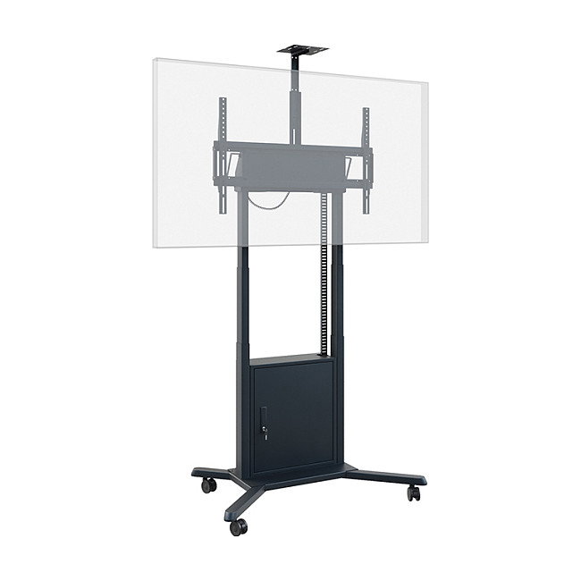 HAGOR HP Twin Lift M-B 55-86 Soporte Elevador de TV Eléctrico, Pantalla 55 a 86 Pulgadas, 120 kg, Negro