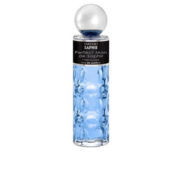 Parfums Saphir Perfect Man Eau de Parfum Vaporizador para Hombre 200 ml - Fragancia Amaderada con Notas de Pomelo, Jazmín y Maderas