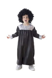 Creaciones Llopis Disfraz Infantil Gospel Plata Negro Talla 3-5 Años