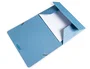 Liderpapel Carpeta Tres Solapas Cartón Pintado Cuarto Color Azul 185x10x235mm