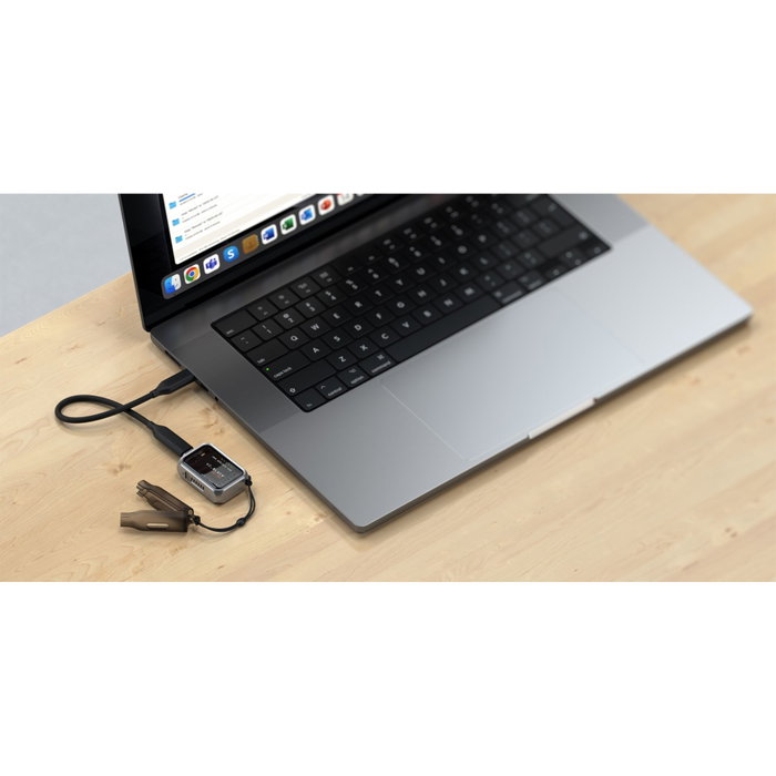 Satechi USB-C Mini NVMe SSD Enclosure Gris espacial