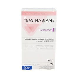 PILEJE Feminabiane Concepcion 30Comprimidos + 30 Capsulas para Embarazo y Lactancia