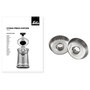 Solis Design Citrus Press Station 8454, Silver