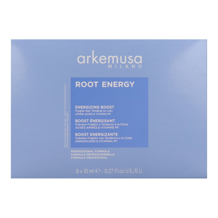 Arkemusa Root Energy Boost - Suplemento en viales, pack de 8 unidades de 10ml cada una