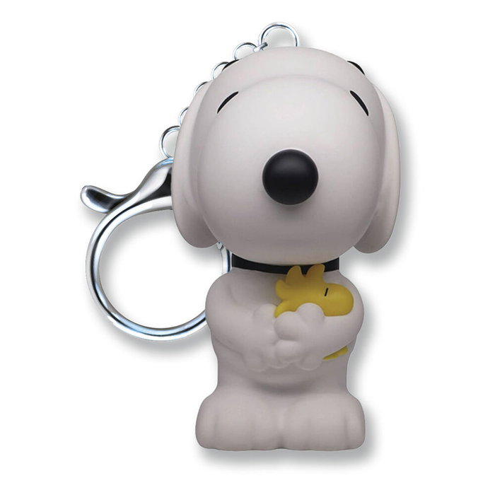 KIDS LICENSING Llavero figura 3D con luz Snoopy Peanuts Flashies