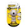 KIDS LICENSING Llavero figura 3D con luz Snoopy Peanuts Flashies