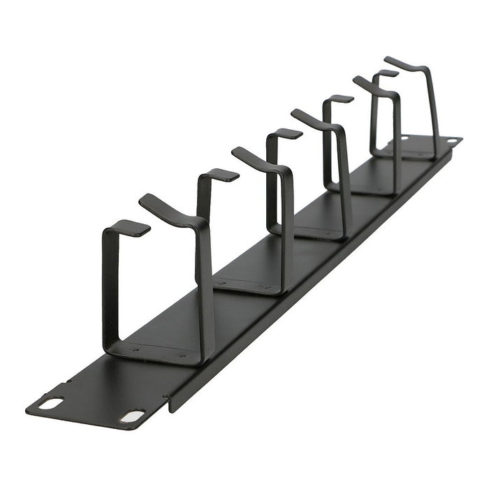 Extralink 6001 Organizador de cables Negro