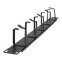 Extralink 6001 Organizador de cables Negro