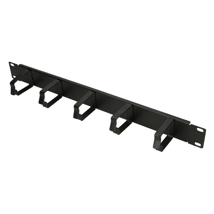 Extralink 6001 Organizador de cables Negro