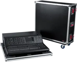 GATOR Flightcase M32 Interior Ruedas GTOUR