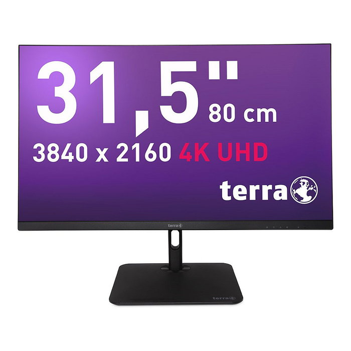 Terra 3295W PV Monitor 4K IPS de 31,5 pulgadas Negro Terra 3295W PV Monitor 4K IPS de 31,5 pulgadas Negro