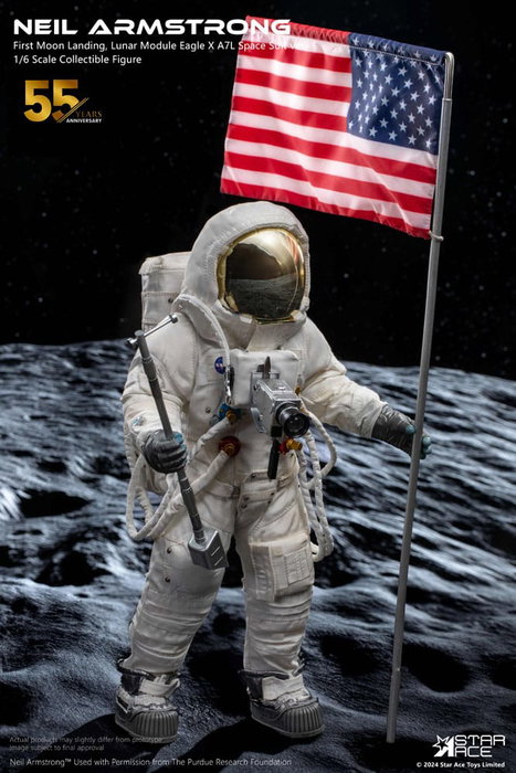 Neil Armstrong Figura 1/6 Neil Armstrong Deluxe Version 30 cm