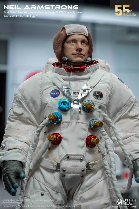 Neil Armstrong Figura 1/6 Neil Armstrong Deluxe Version 30 cm